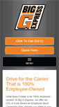 Mobile Screenshot of driveforbigg.com